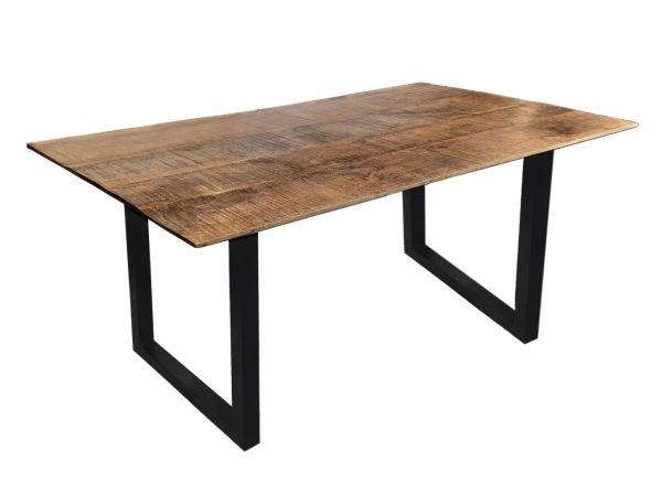 Esstisch Küchen Tisch Esszimmer Tisch Liverpool 120x80 160x90 u. 200x100 cm Mangoholz massiv 160 x 90 cm