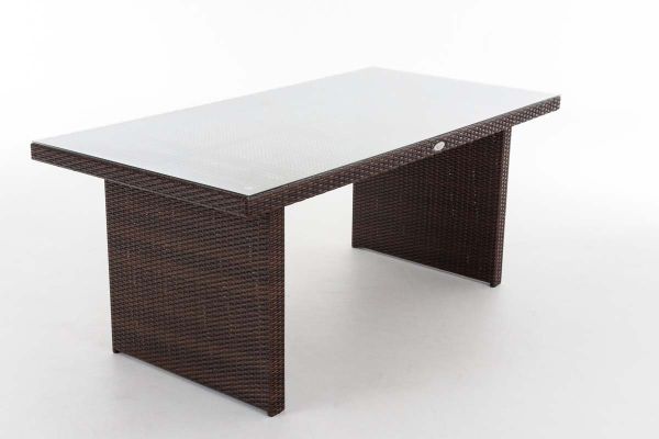 Tisch Avignon 180 cm braun-meliert